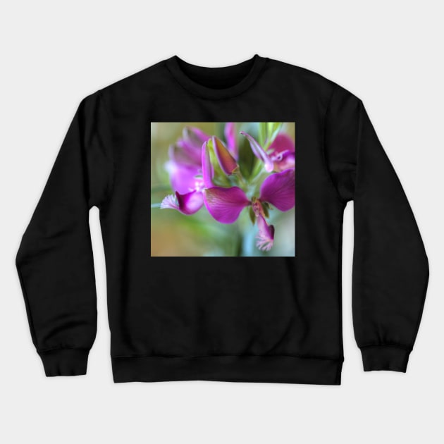 On Purple Wings Crewneck Sweatshirt by Michaelm43